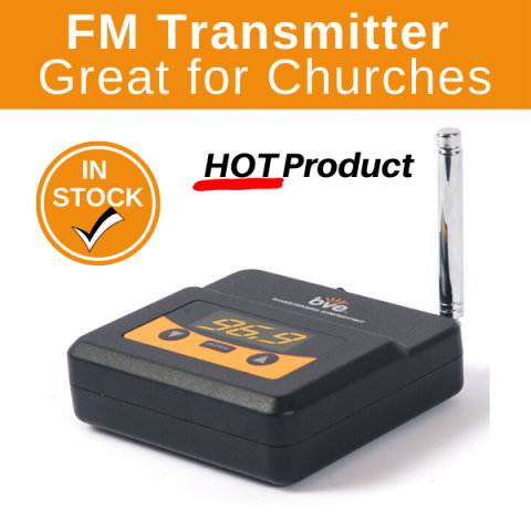 Broadcast Vision AXS FMTD FM Tuneable Transmitter Broadcast Vision AXS FMTD FM Tuneable Transmitter